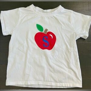 Classic Whimsy Apple Appliqué Shirt